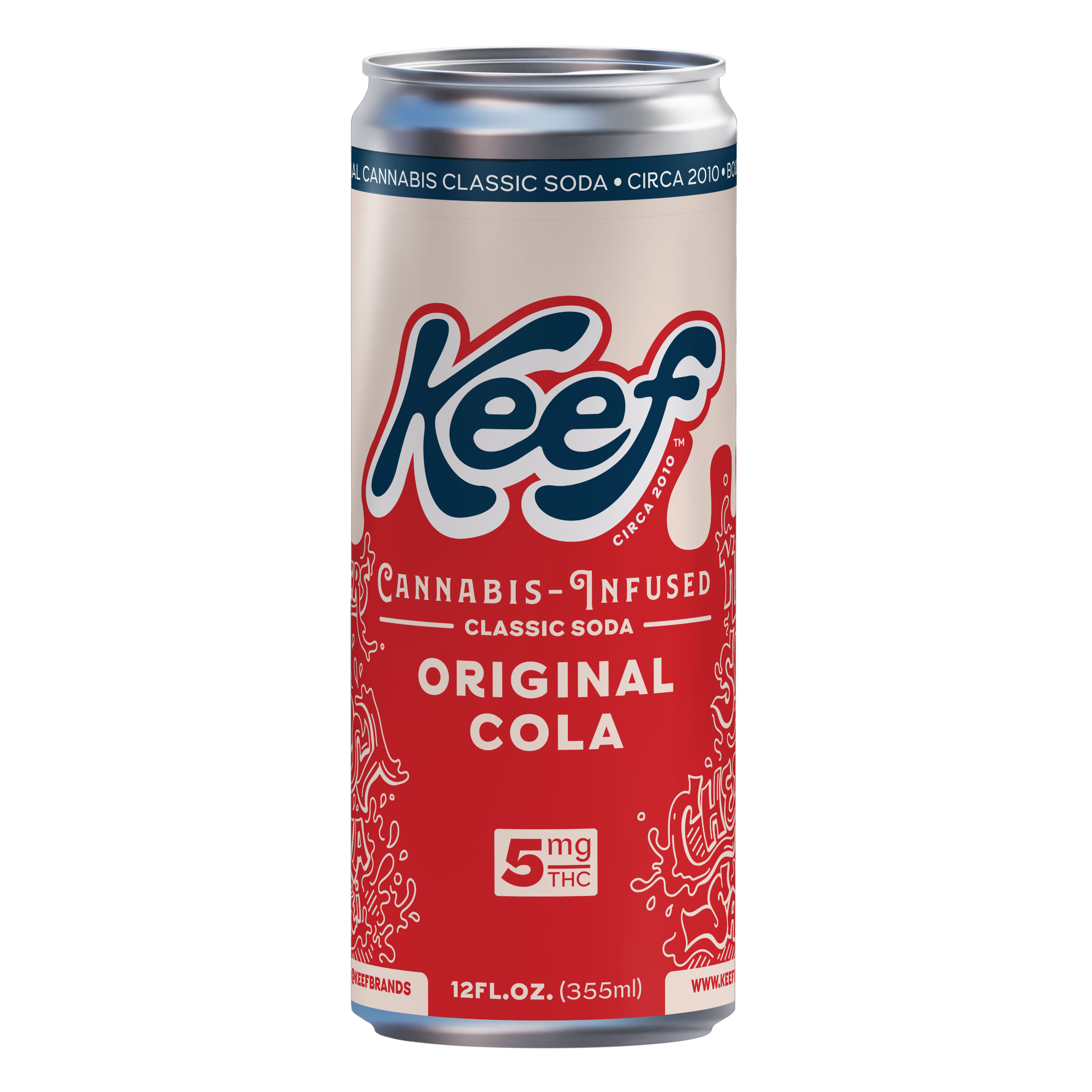 Photograph of Product: Keef Classic Soda Original Cola | 5mg