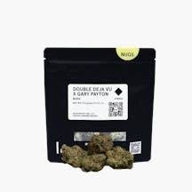 Photograph of Product: Double Deja Vu x Gary Payton Flower Hybrid Black Bag 3.5G - 