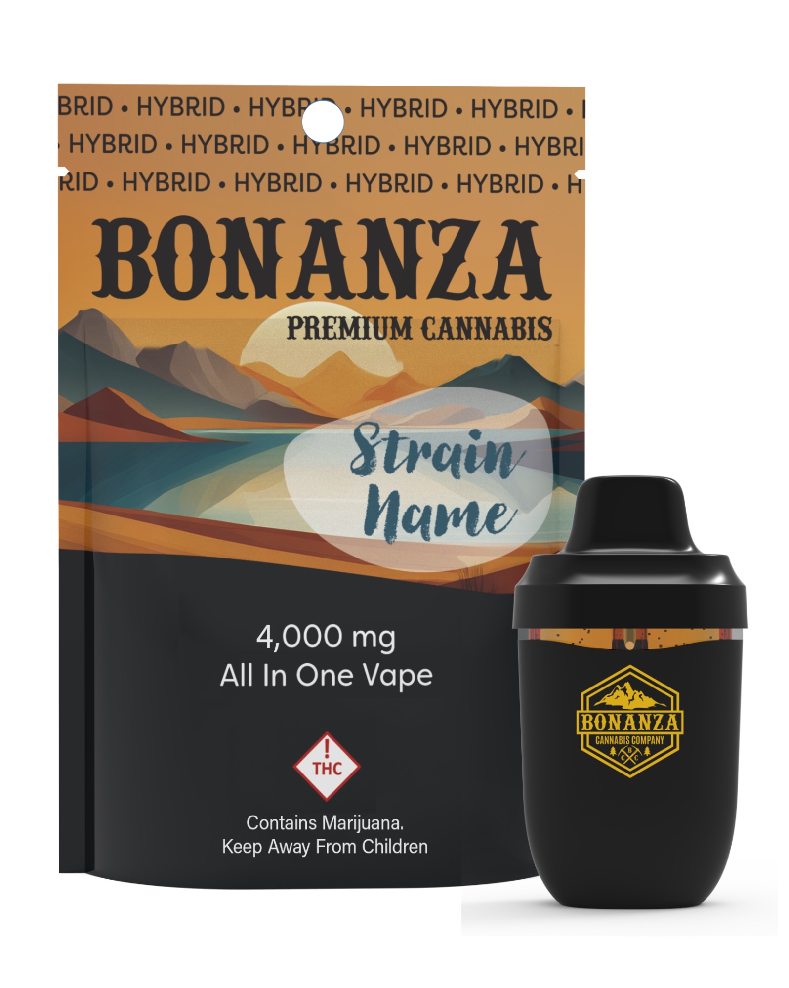 Photograph of product: Blue Dream (H) - All-in-One - Bonanza