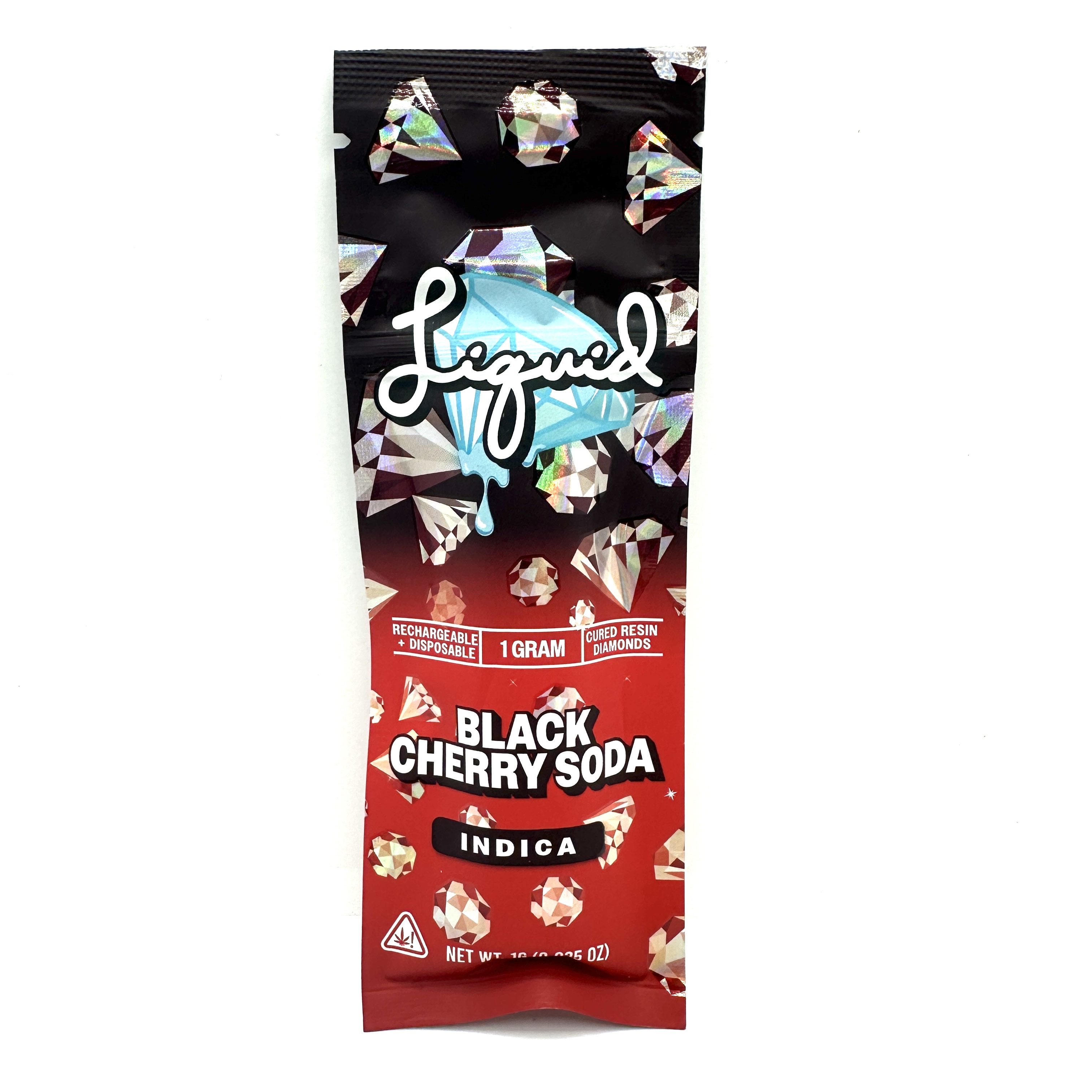 Photograph of product: Black Cherry Soda Liquid Diamonds Cart Oui'd | Liquid
