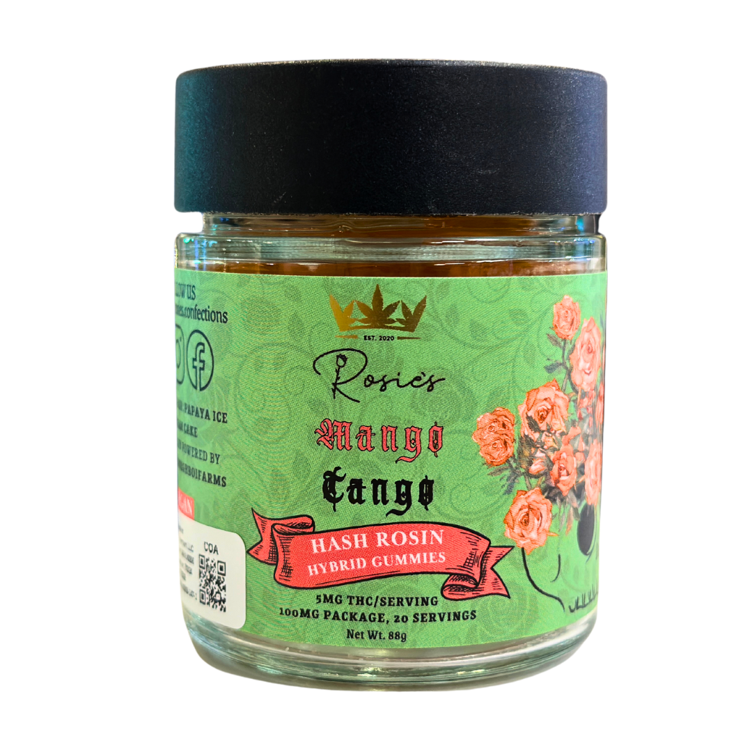 Photograph of product: 100MG TH-oui Mango Tango Gummies