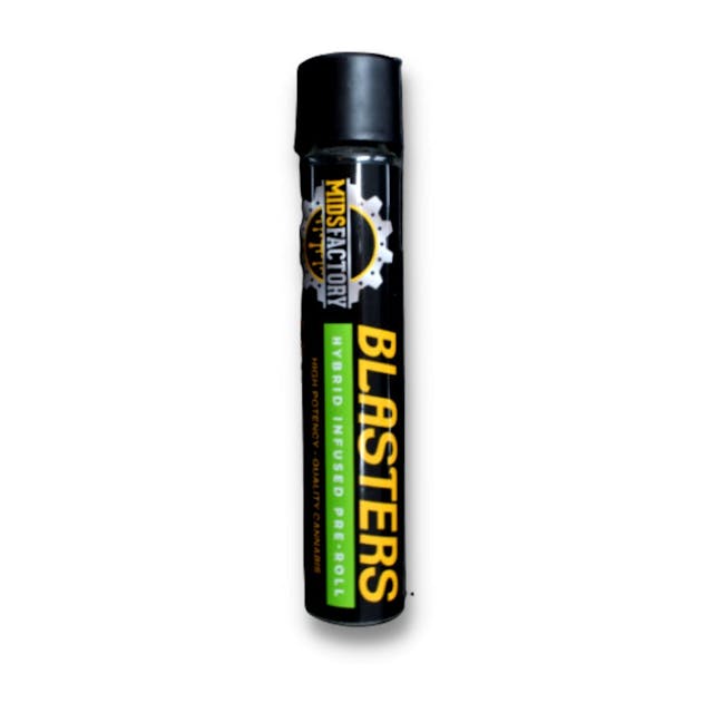 Photograph of product: Carbon Fiber x Gruntz Indoor Infused Preroll - 1.5g - 