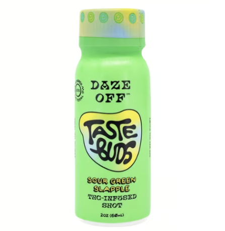 Photograph of product: Sour Green Slapple | 100mg | Shot