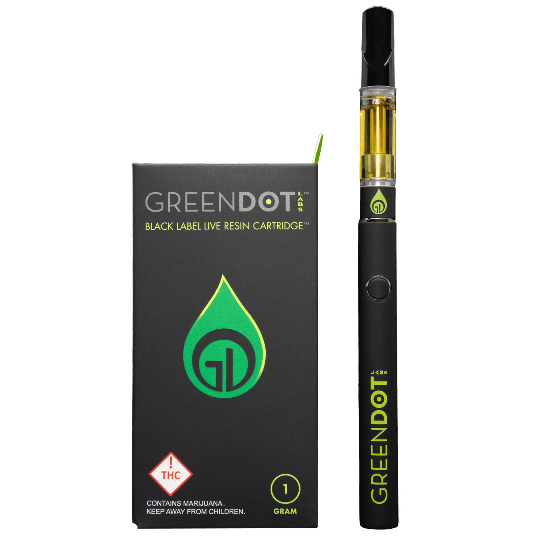 Photograph of product: Green Dot Labs - Rapture x Pirate Milk 1g Live Resin Cart