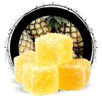 Photograph of product: Ozone - Pineapple 100mg 10pk Soft Chews
