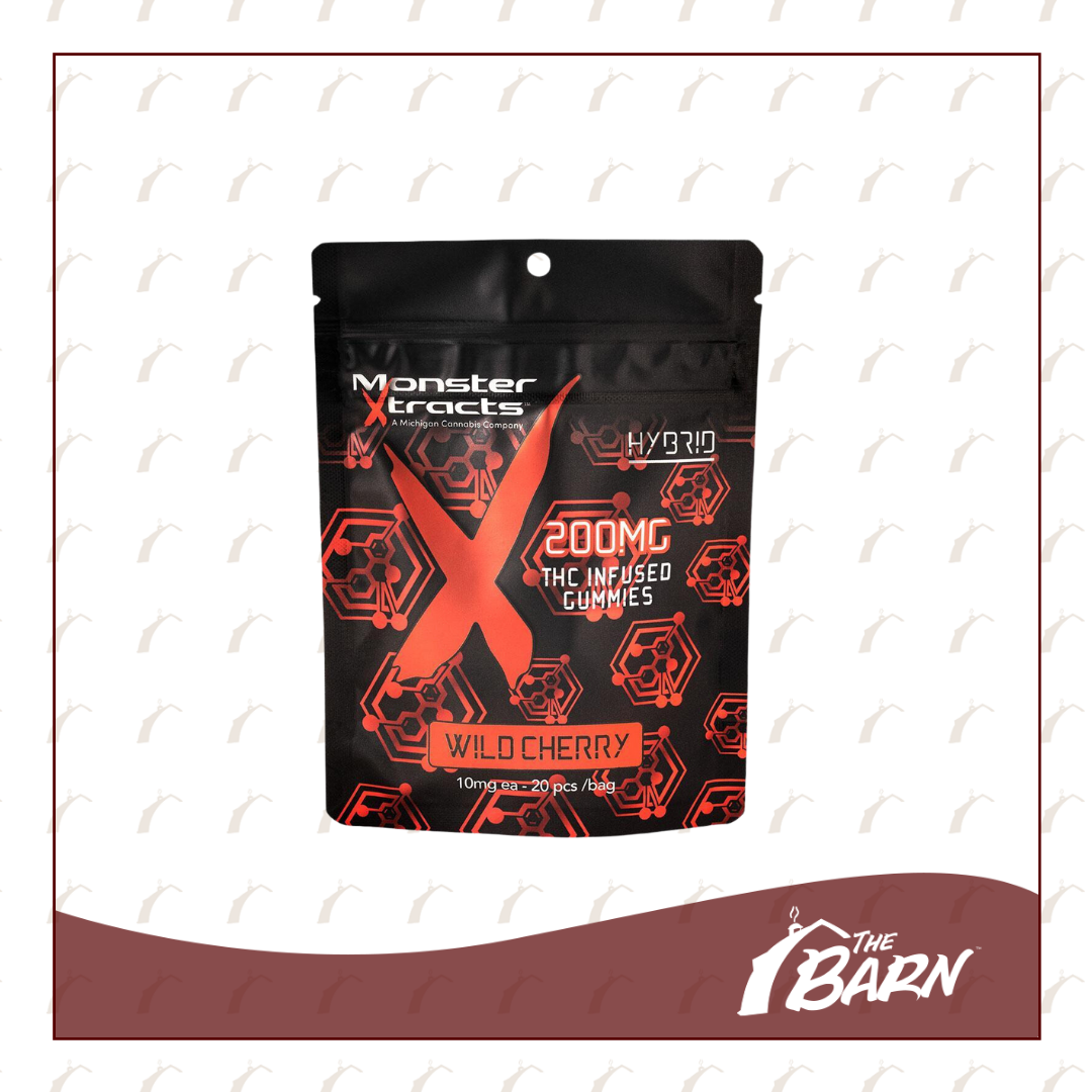 Photograph of product: Monster 200mg Gummy - (H) Wild Cherry - REC