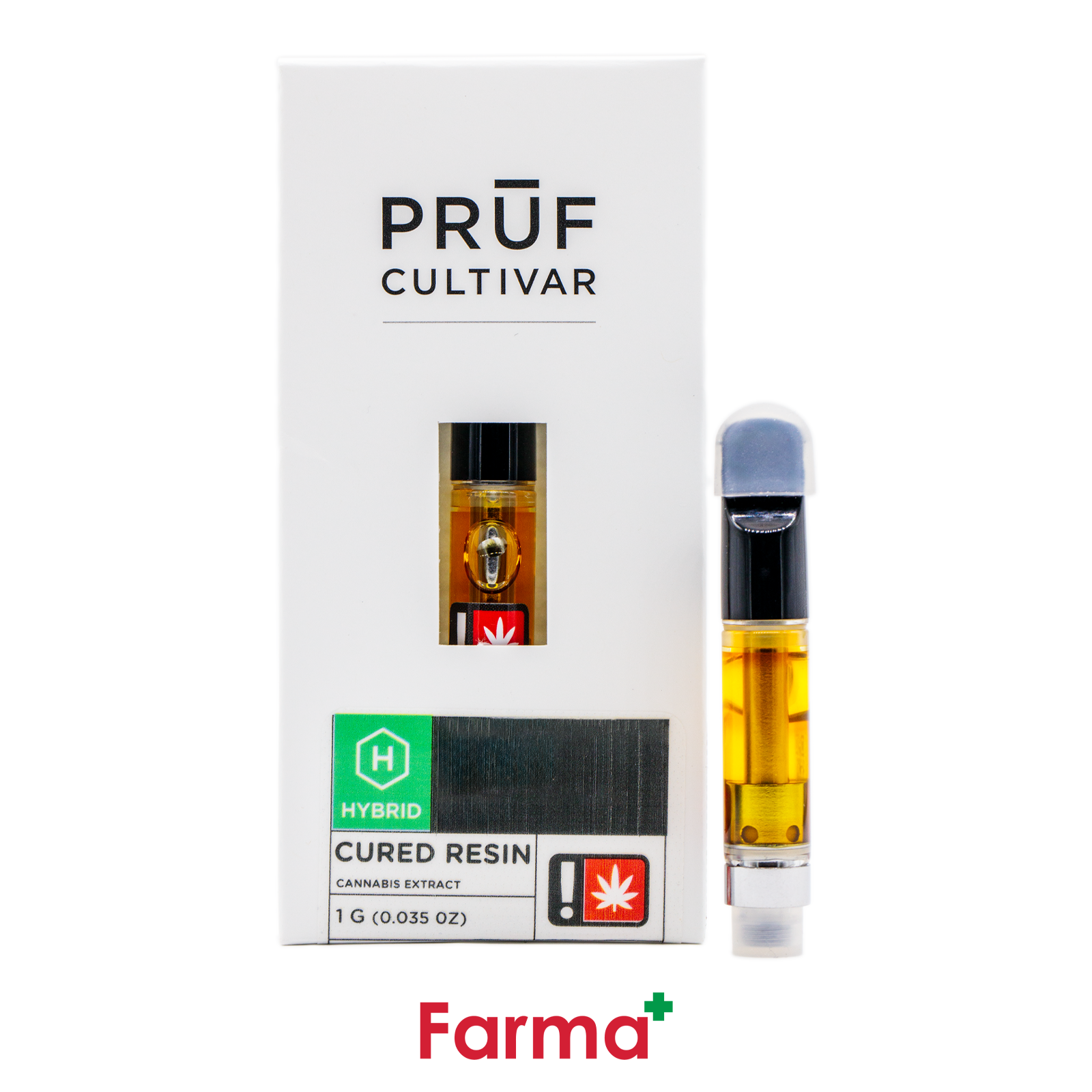 Photograph of product: Pruf Cultivar Maraschino Major Cured Resin Cartridge 1g | R1