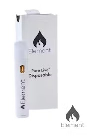 Photograph of product: Element - Cap Junky Pure Live Rosin Disposable