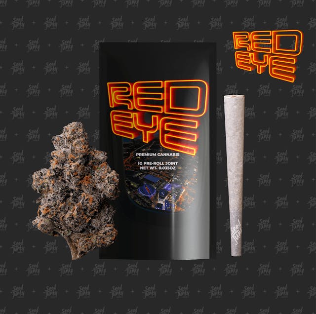 Photograph of product: Red Eye Preroll 1g - 
