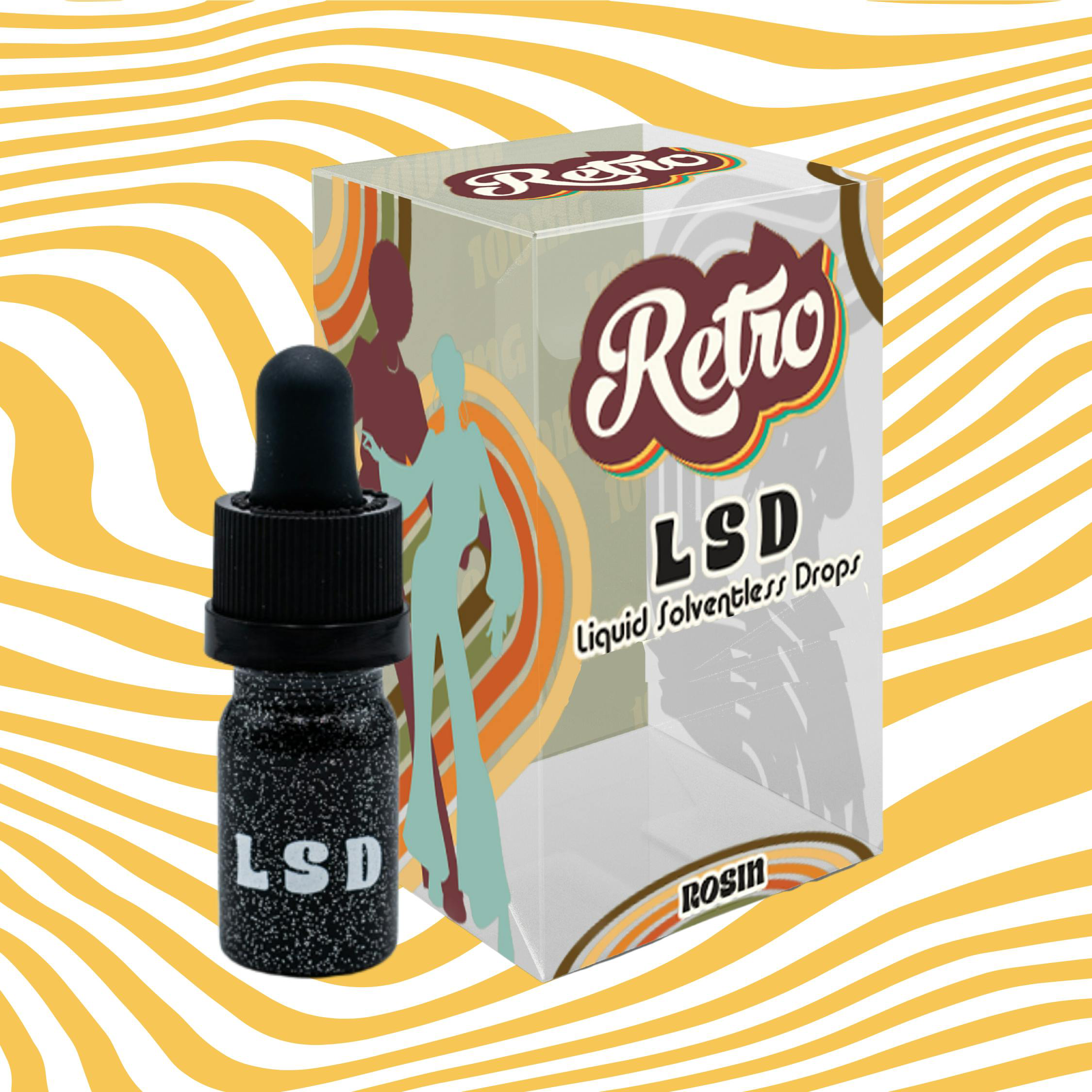 Photograph of Product: Retro | Liquid Solventless Drops | 100 REC