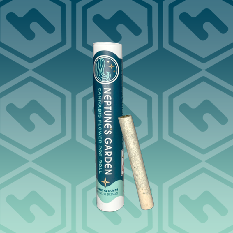 Photograph of product: Neptune's Garden | Lemon Ice Cream | Pre-Roll | 1g
