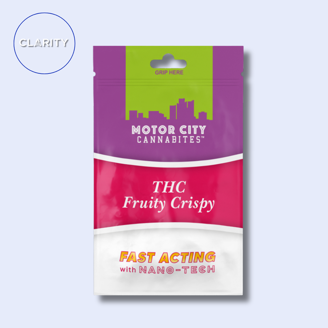 Photograph of product: Motor City Cannabites | 200mg Rice Crispy | Fruity