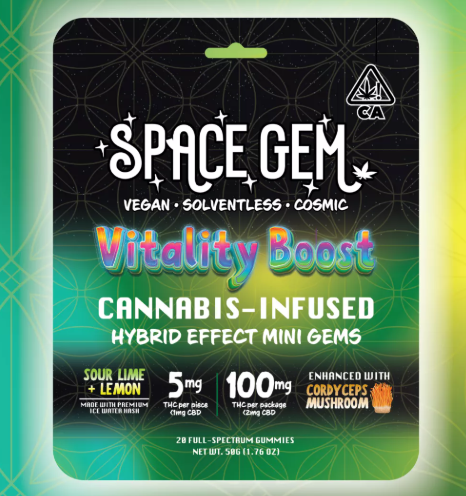 Photograph of product: MINI GEMS SOUR LIME & LEMON 20PC