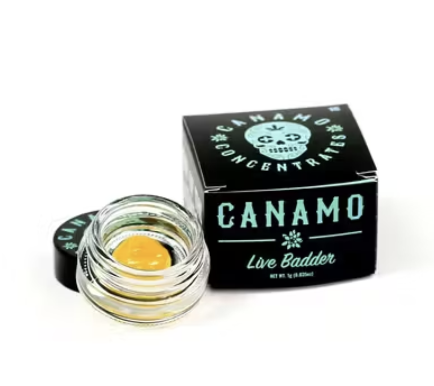 Photograph of product: Canamo - Lemon Sorbet Badder - 1g