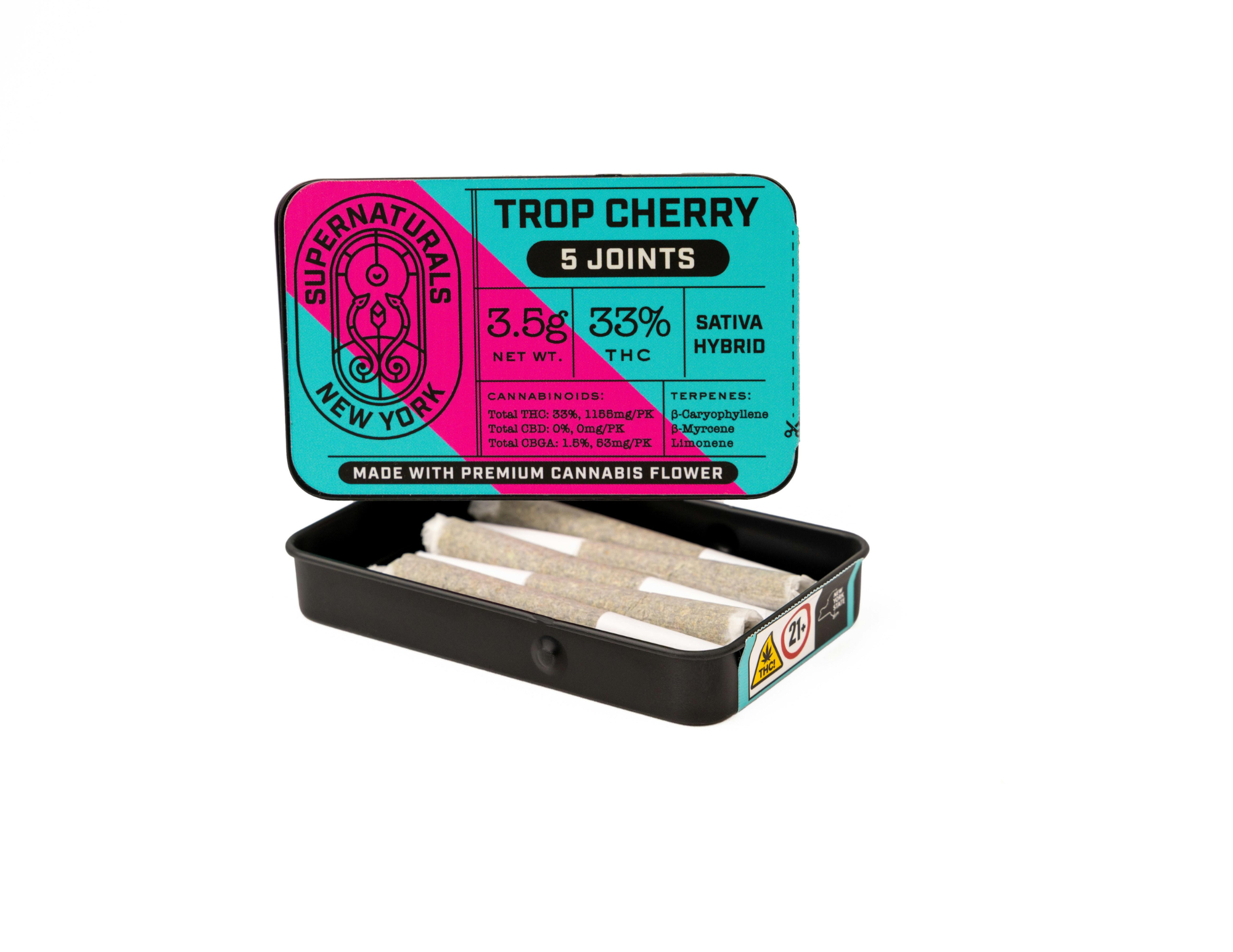 Photograph of Product: Supernaturals - Trop Cherry 5pk