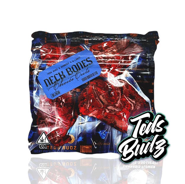 Photograph of product: Teds Budz x Gooniez x B-Legit - Neck Bones - 3.5g - 