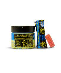 Photograph of product: Emerald Sky - Boysenberry Lemonade - Live Resin Gummies - 10pk - 100mg