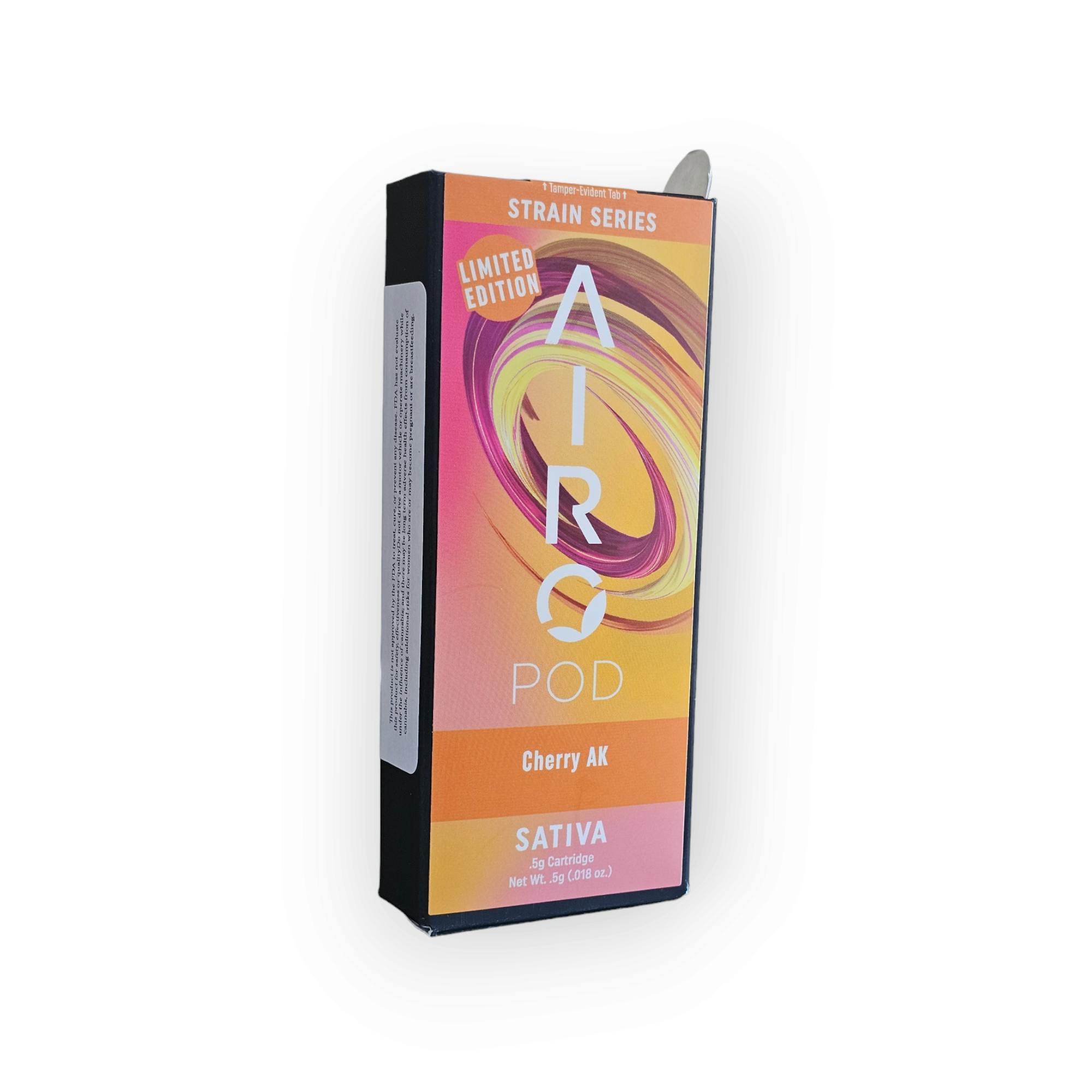 Photograph of product: AiroPro - Cherry AK .5g Pod Cartridge -Oui'd