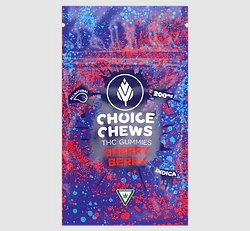 Photograph of product: Choice Chews - Cherry Berry | 100 MG Edibles