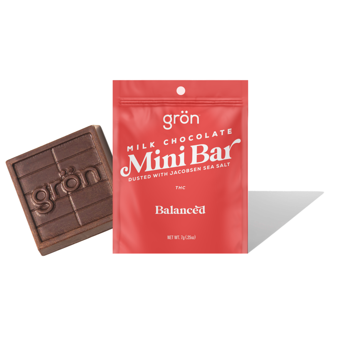 Photograph of product: Daytime Milk Chocolate Mini Bar 1:1 | 100mg