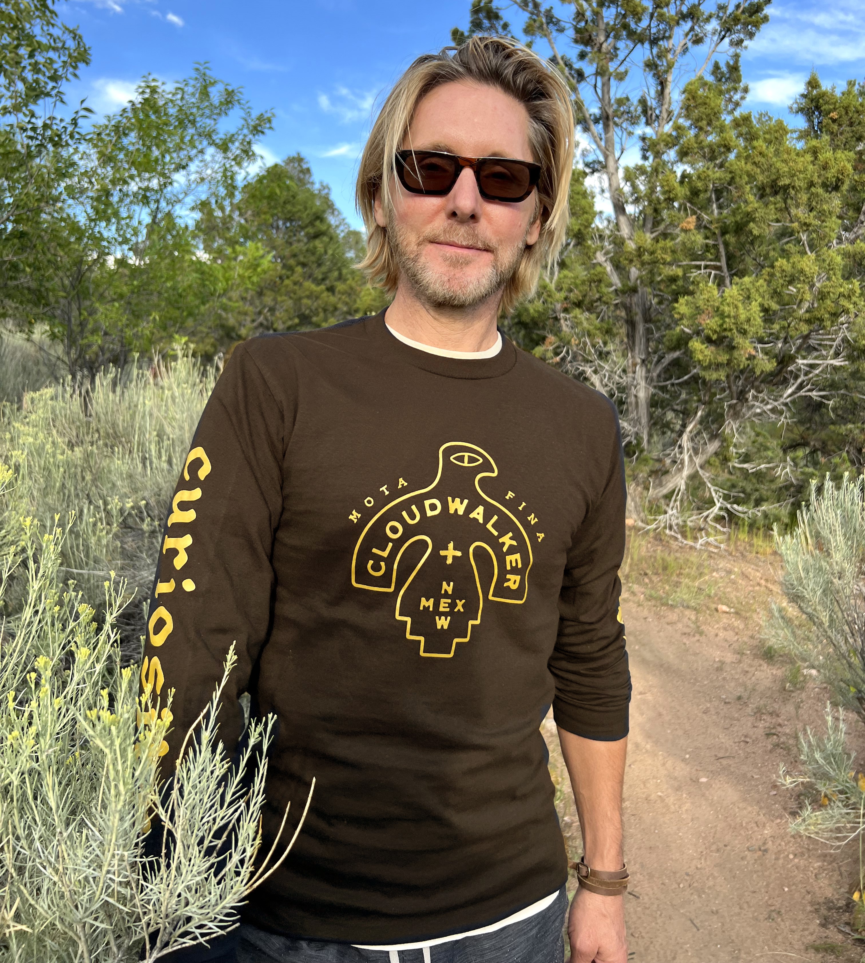 Photograph of product: Long Sleeve T-Shirt | Bark (X-Large)