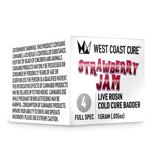 Photograph of product: Strawberry Jam | 1g Rosin T4