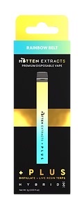 Photograph of product: Mitten Extracts- Rainbow Belt Disposable Vape