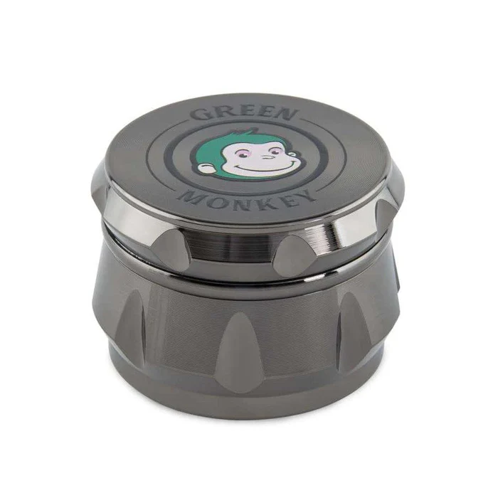Photograph of product: Green Monkey Baboon Crown Grinder- Gunmetal