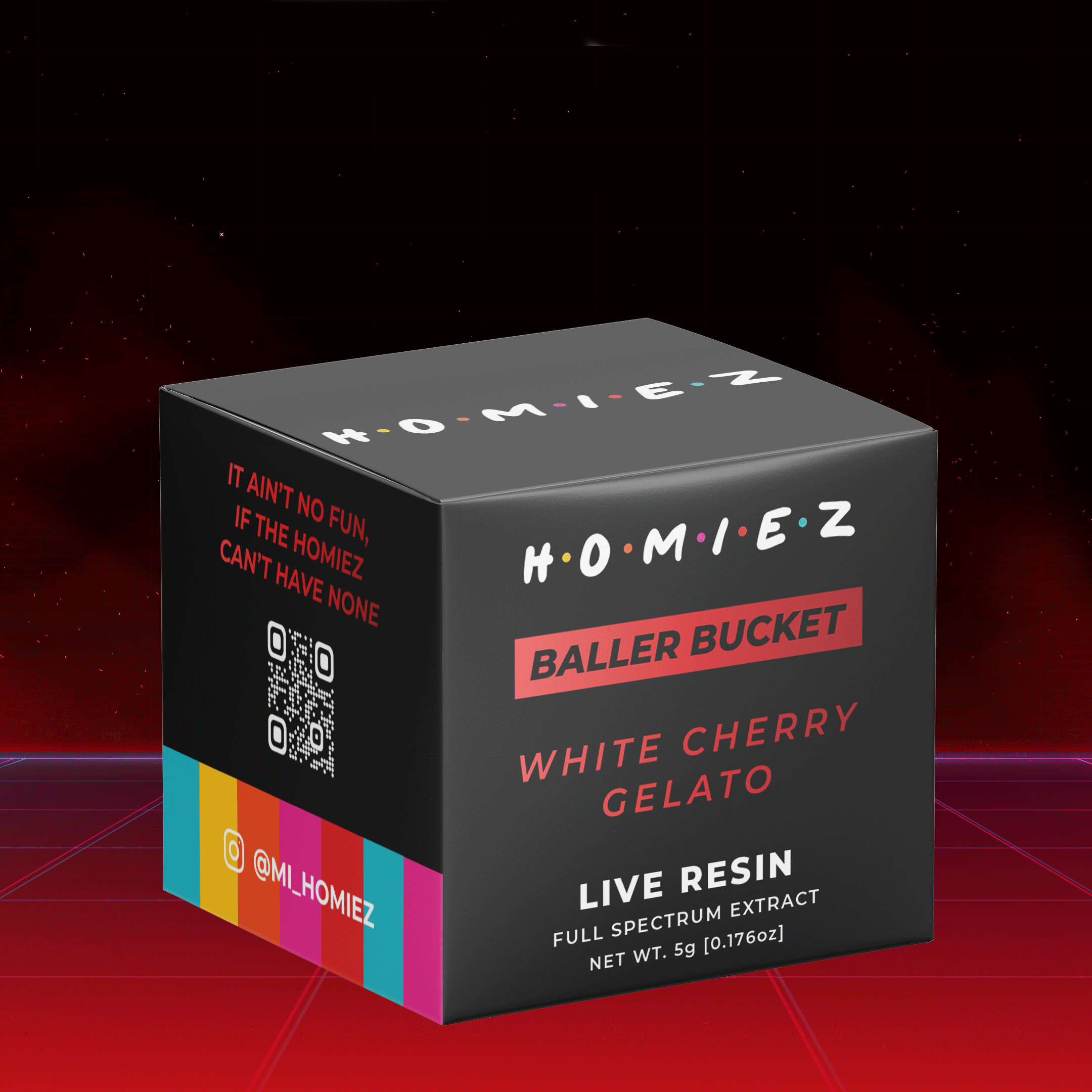 Photograph of product: Homiez - Baller Bucket - White Cherry Gelato