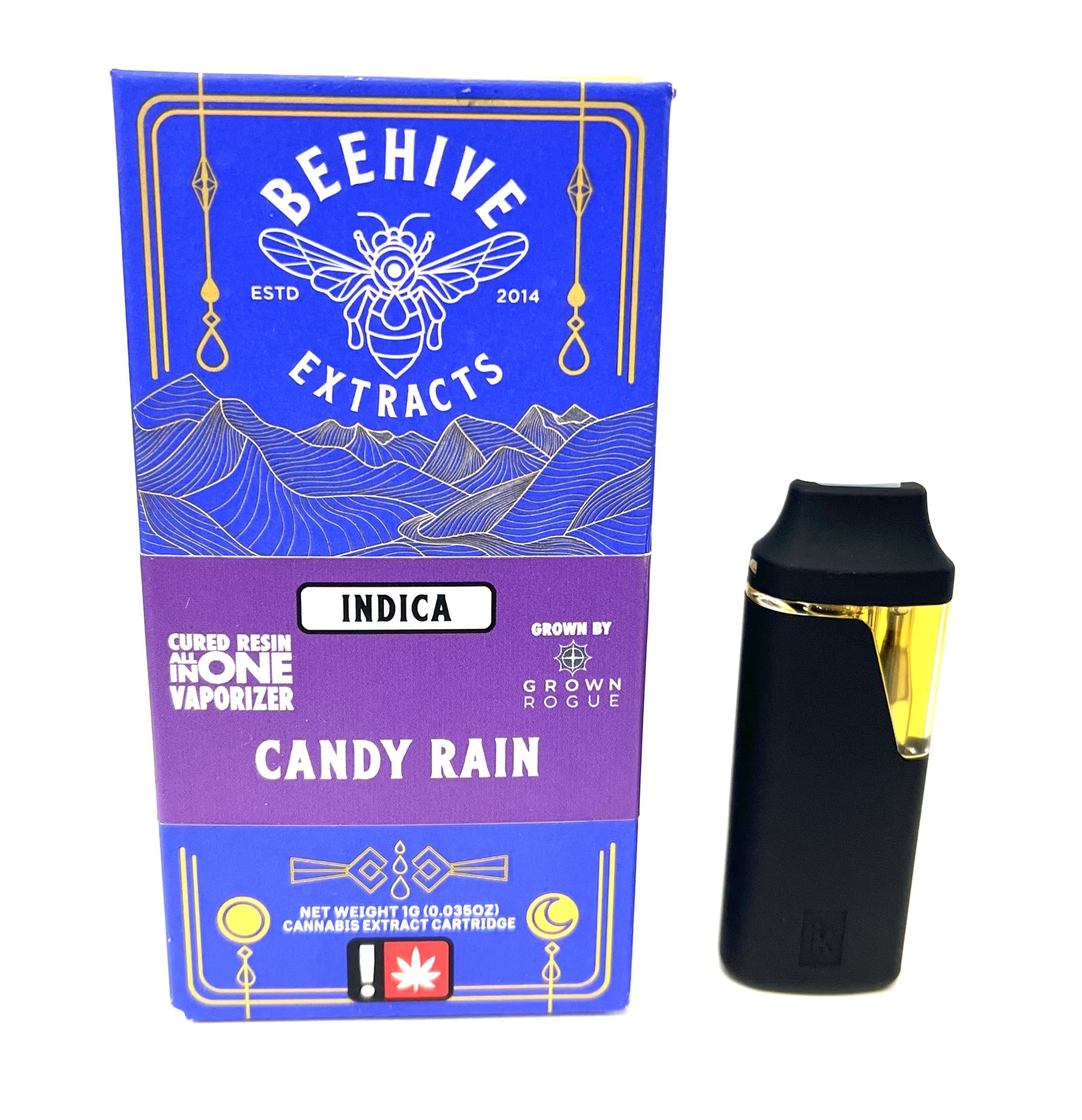 Photograph of product: Beehive Extracts 1g Disposable | Candy Rain