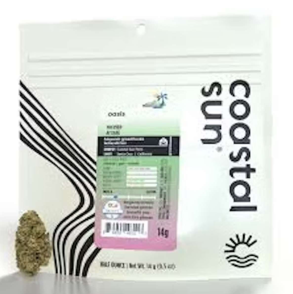 Photograph of product: Coastal Sun Greenhouse Flower 14g Half Ounce - Oasis (IH)