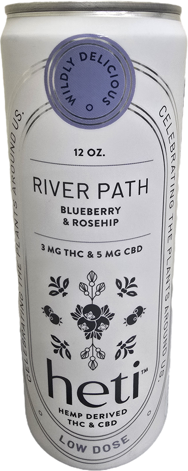 Photograph of product: Heti | River Path Single Can | 3mg
