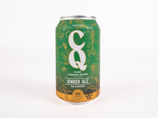 Photograph of product: CQ - Soda - Ginger Ale 100mg