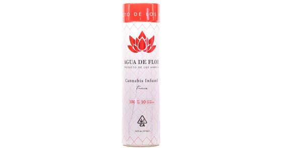 Photograph of product: AGUA DE FLOR 100MG - FRESA