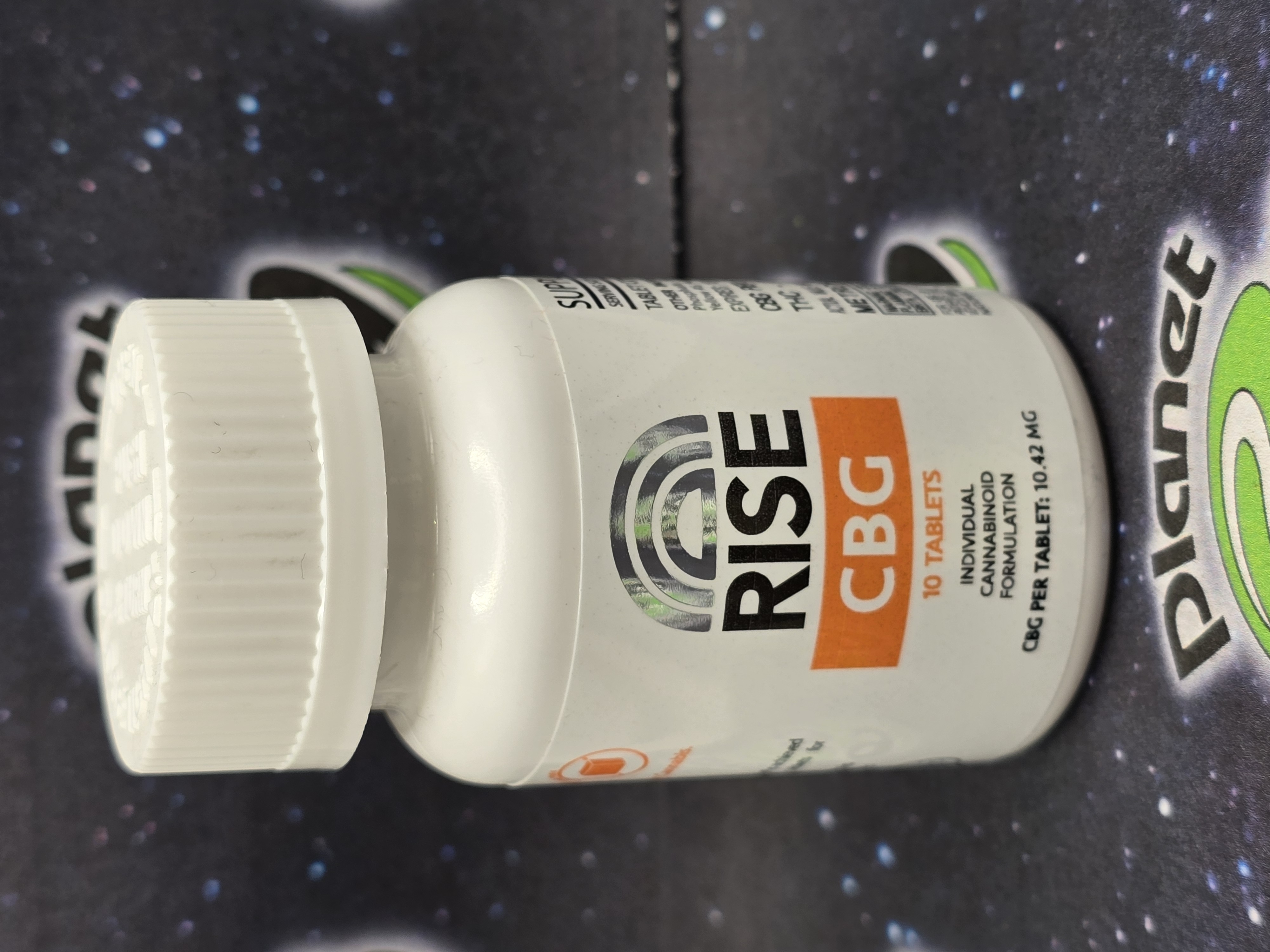 Photograph of product: Rise | CBN | 200MG Tablets