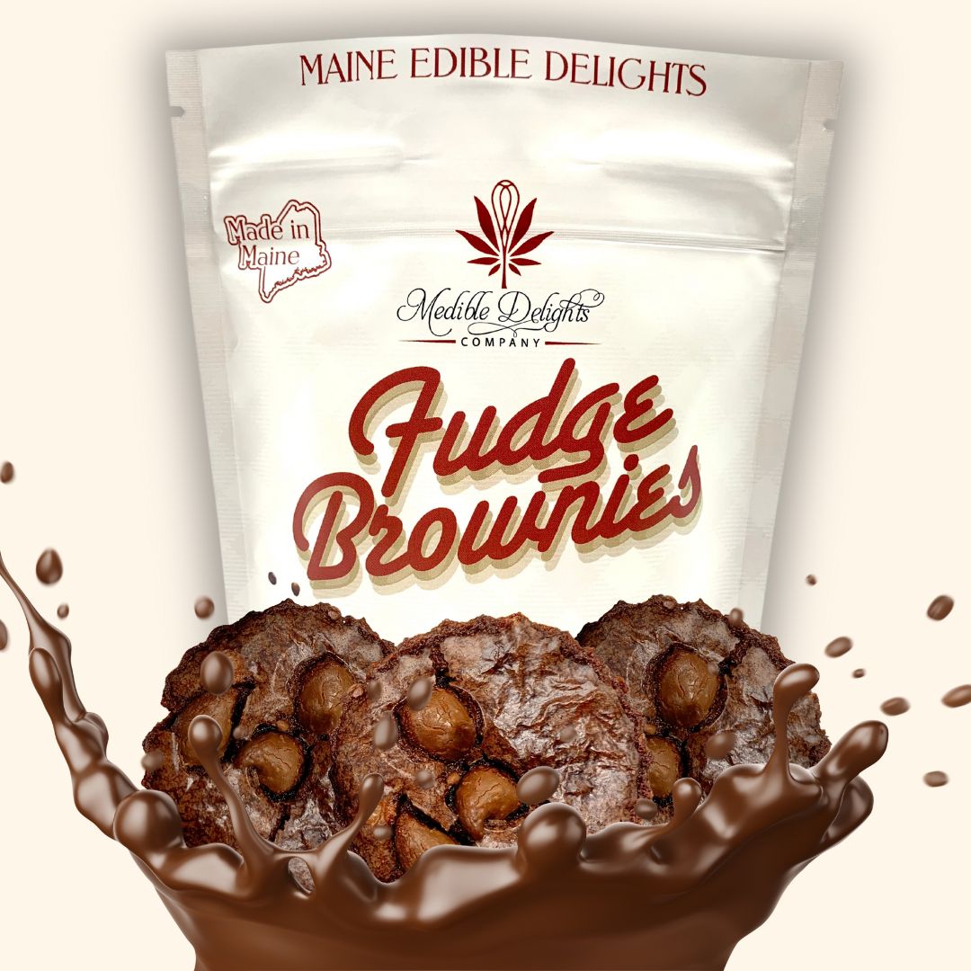 Photograph of product: Fudge Brownies 100MG