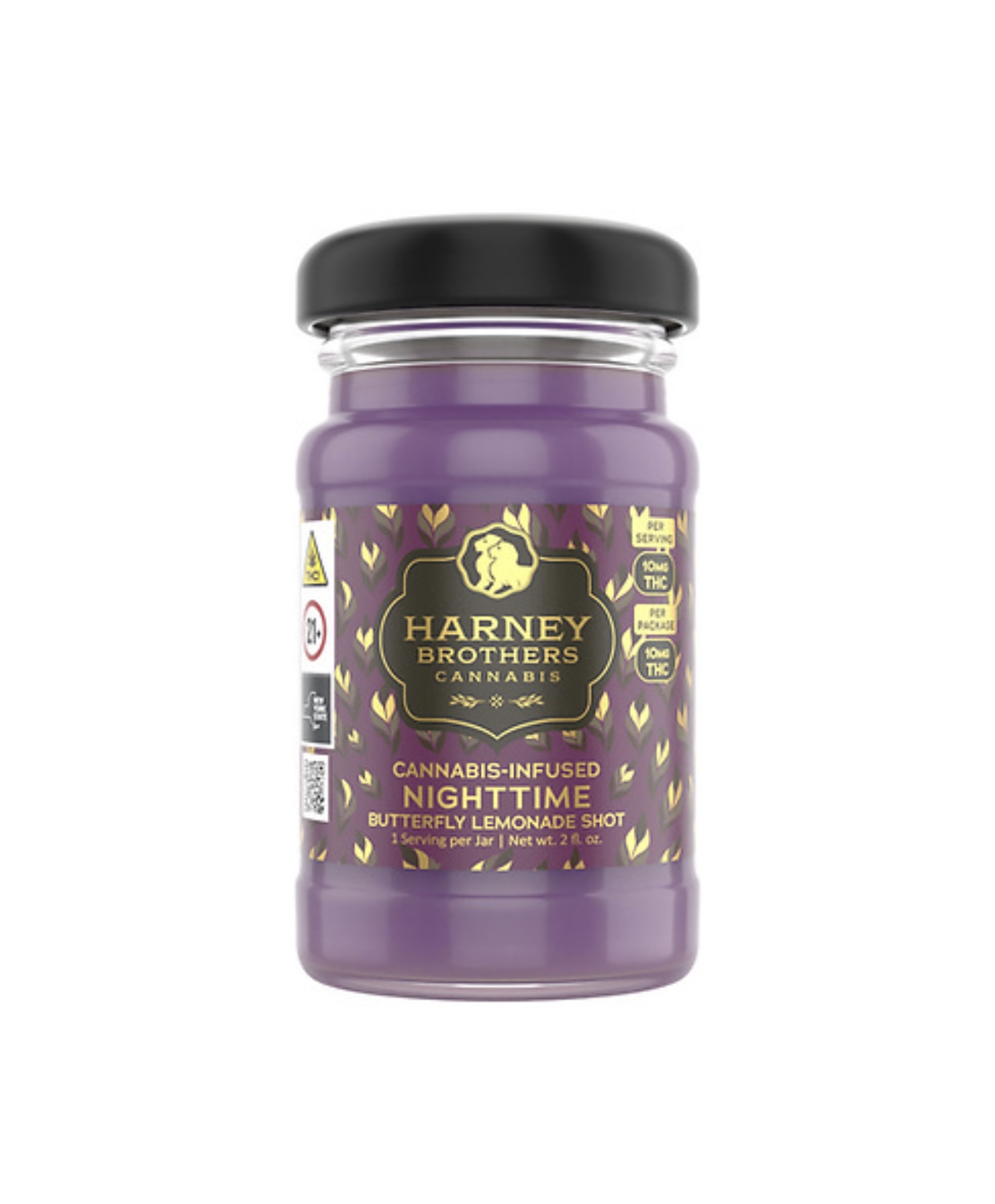 Photograph of product: Harney Brothers - Nighttime | Butterfly Lemonade | Single Shot Infused Beverage