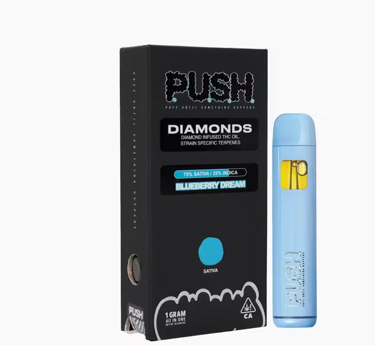 Photograph of product: Blueberry Dream Pushpen All In One