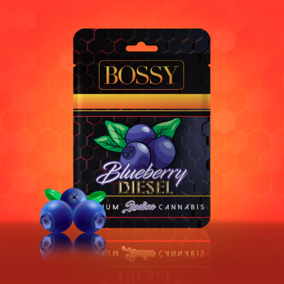 Photograph of product: Bossy Blueberry Diesel Cartridge | 1g