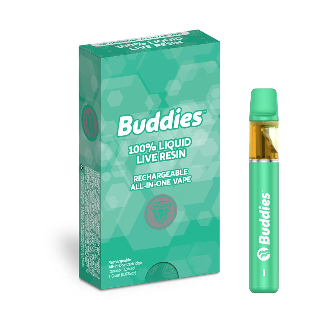 Photograph of product: Buddies - Sunva (Oui'd) Live Resin Cartridge 1g