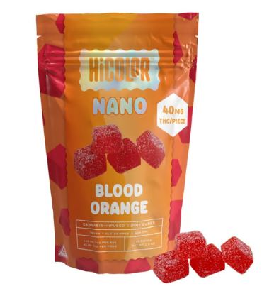 Photograph of product: Blood Orange NANO Chews 40mg x 10ct