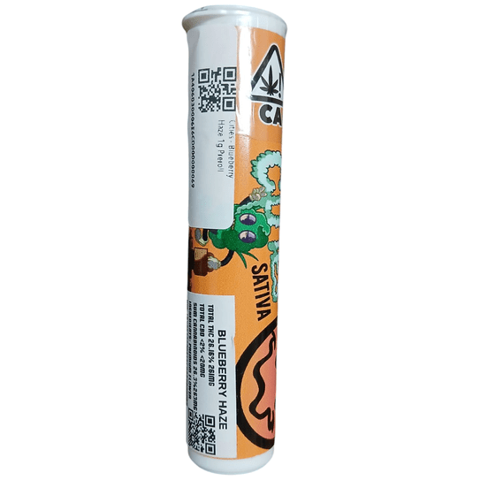 Photograph of product: Cities - Blueberry Haze 1g Preroll - 
