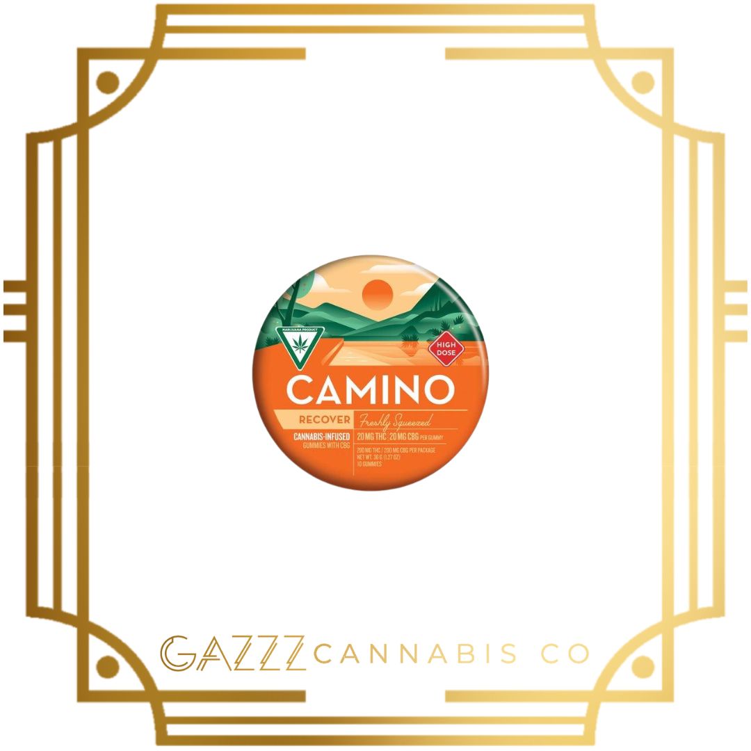 Photograph of product: Camino | Gummies 200mg | 10-Pck - Freshly Squeezed - TH-oui:CBG