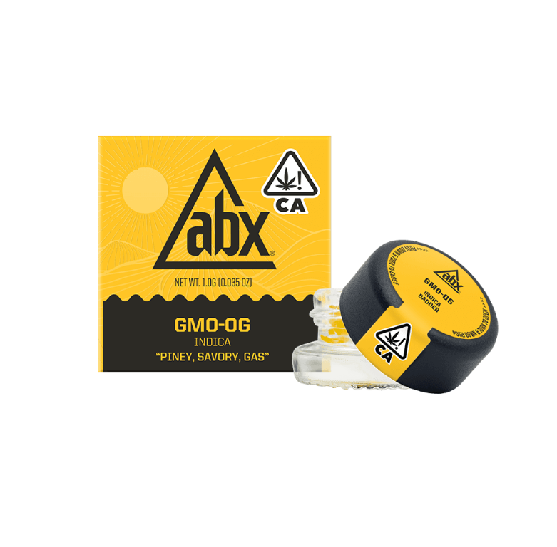 Photograph of product: GMO OG (I) BADDER 1g - ABX