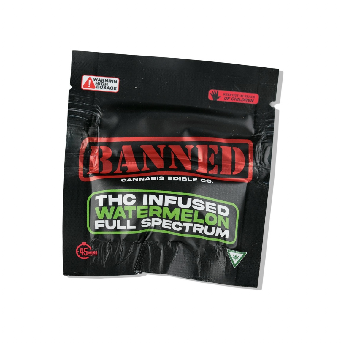 Photograph of product: Banned: Watermelon 200MG Single Gummy