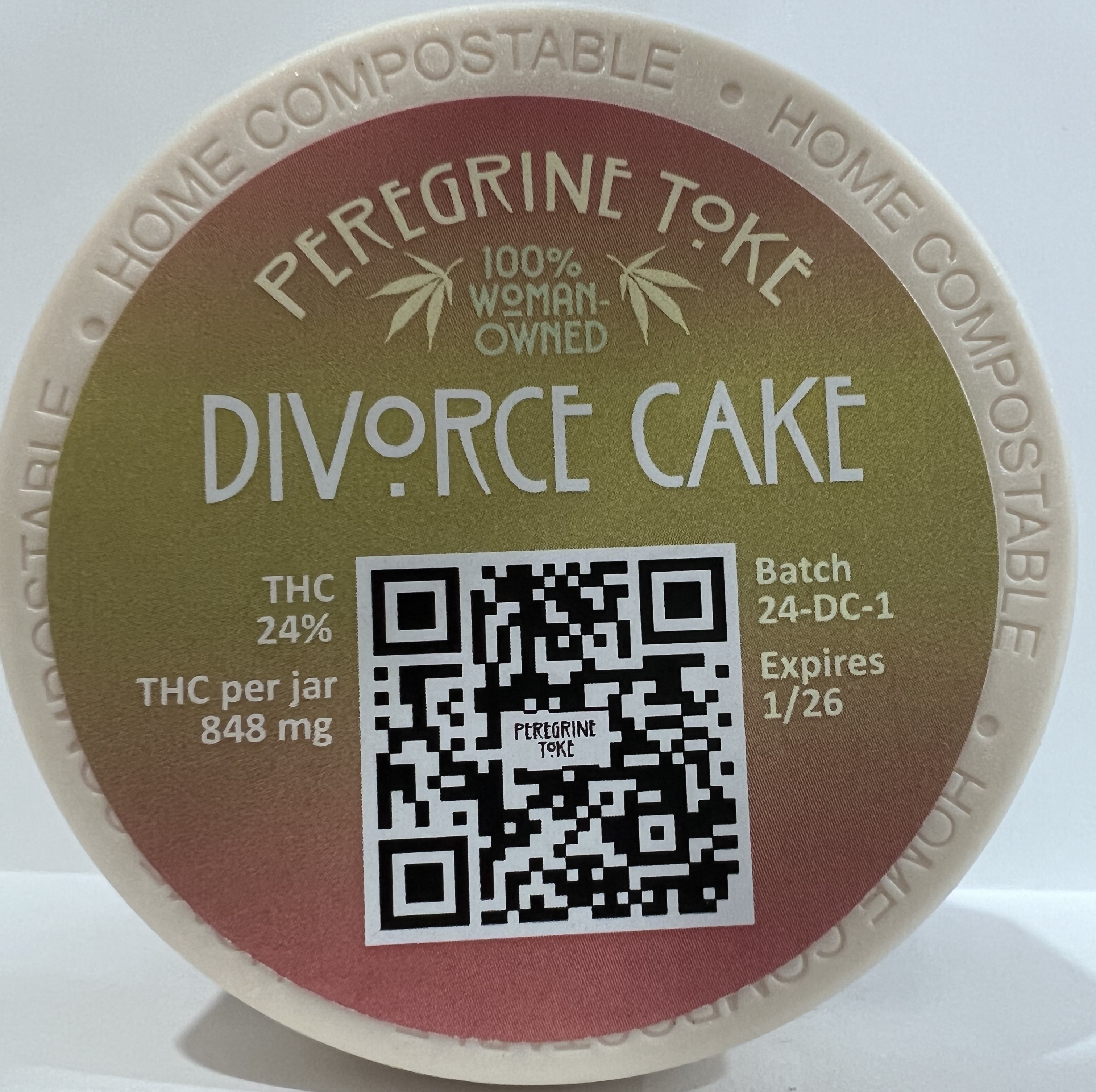 Photograph of product: Peregrine Toke | Flower Divorce Cake - 3.5g