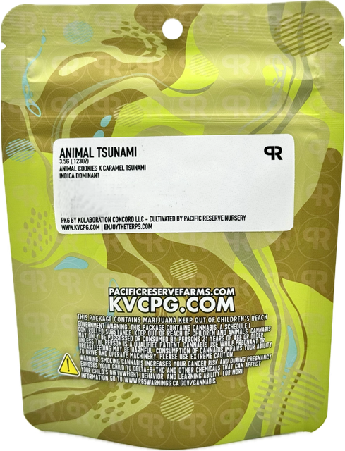 Photograph of product: Animal Tsunami 3.5g Bag - Pacific Reserve