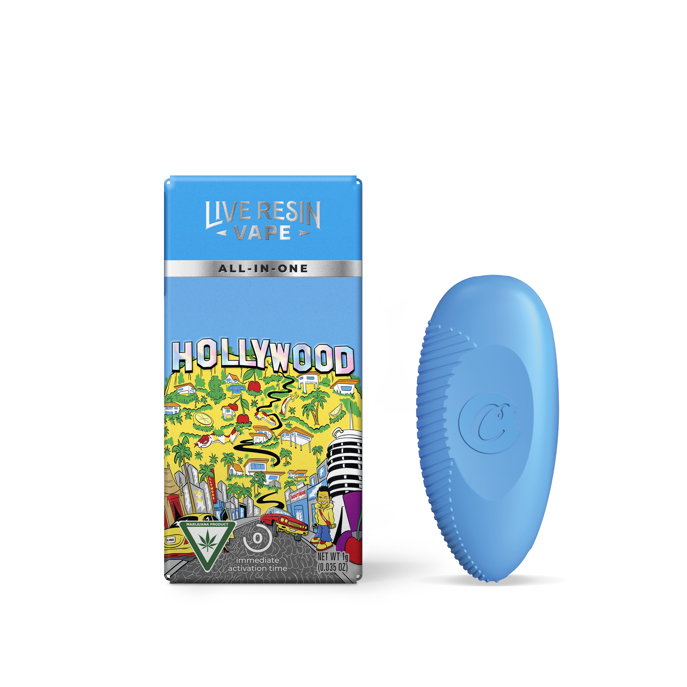 Photograph of product: Cookies - Live Resin Disposable - Hollywood (1g)