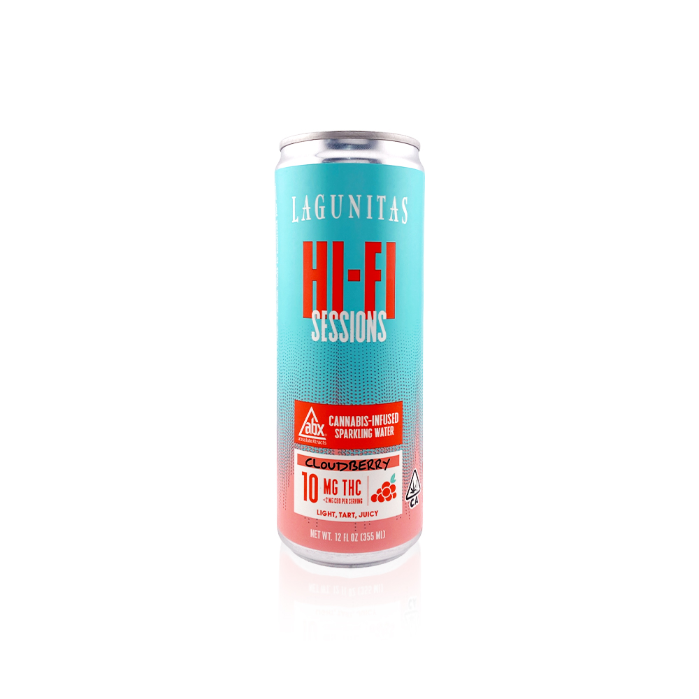 Photograph of product: ABX - Drink - Cloudberry - Lagunitas - THC - 10MG