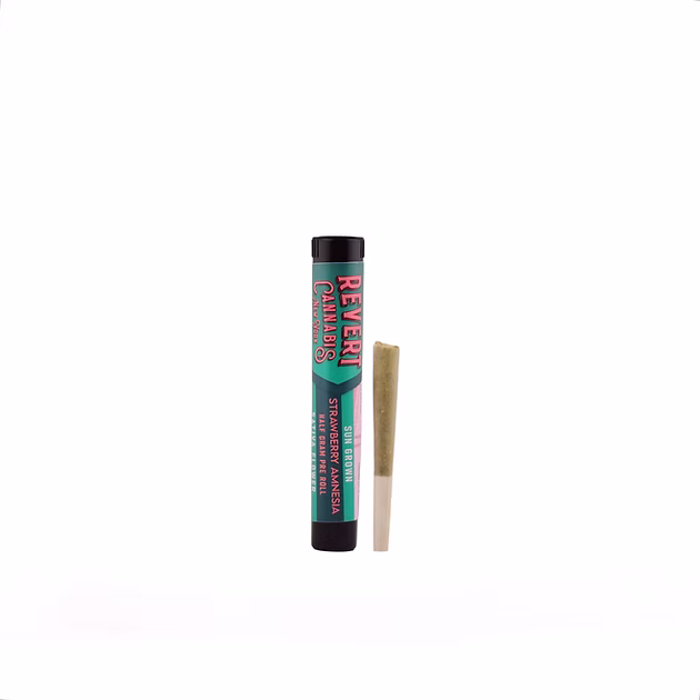 Photograph of product: Revert | Pre Roll | Strawberry Amnesia